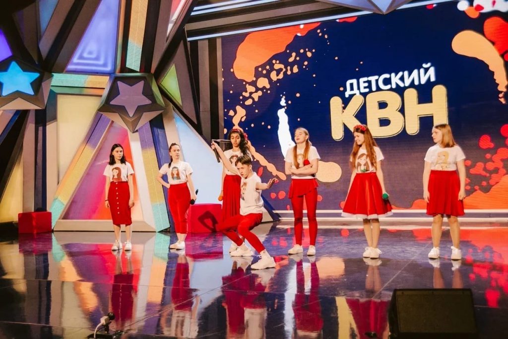 Впервые участники всероссийской Юниор-Лиги КВН Российского Союза Молодёжи – на Первом канале