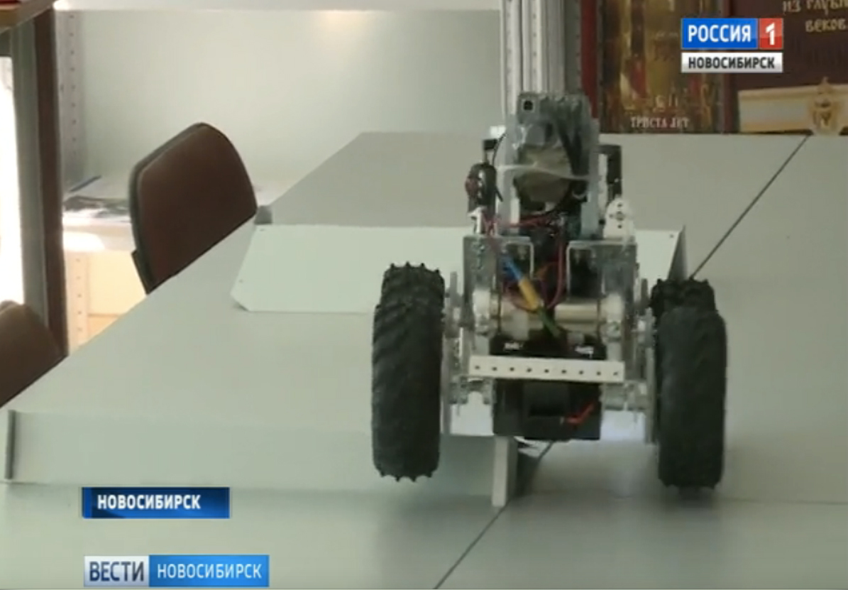 Прототип робота-спасателя собрали новосибирские школьники
