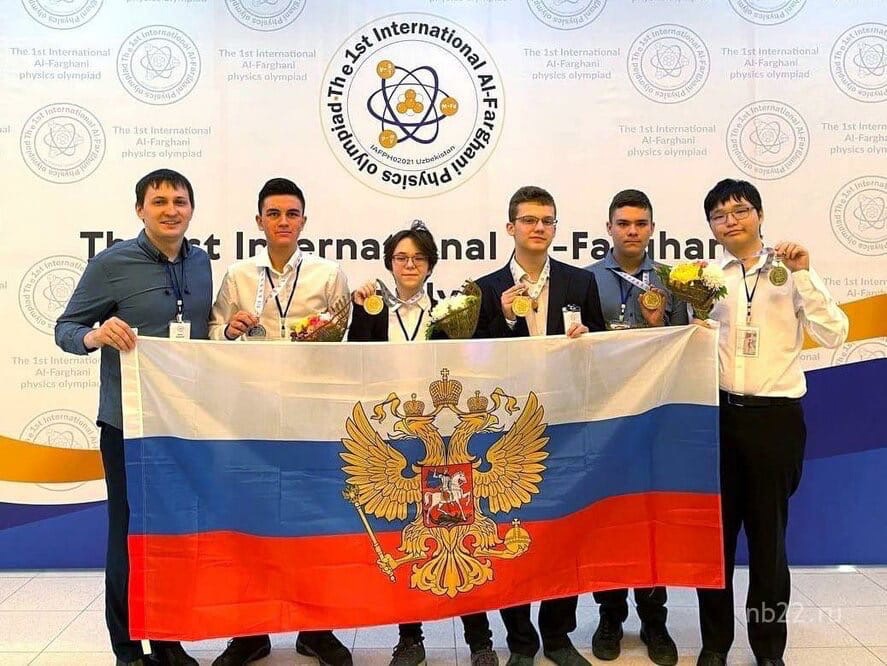 Российская сборная завоевала 5 медалей на Международной олимпиаде в Узбекистане